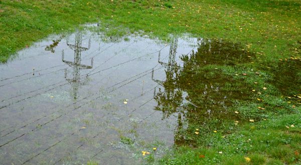 Flooded Yard Drainage Installation in Easton