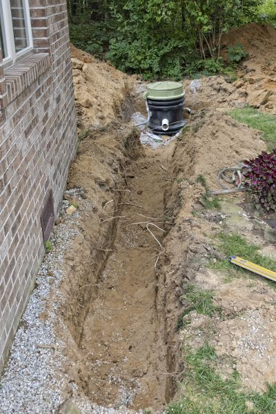 Grinder Pump Installation in Easton