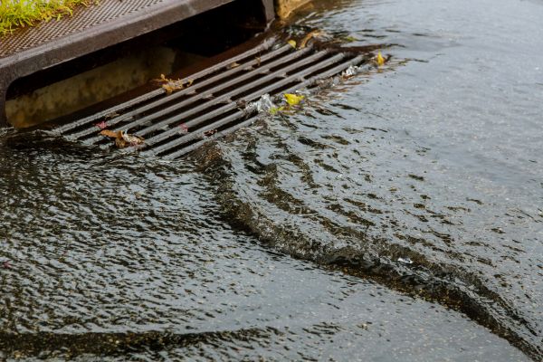 Cost of Storm Drainage Service in Easton