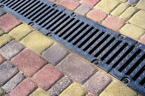 Patio Drainage Installation in Easton